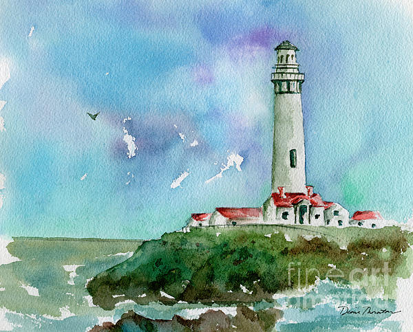 Pigeon Point Lighthouse Painting